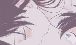 接吻漫画图片,接吻漫画中的浪漫定格